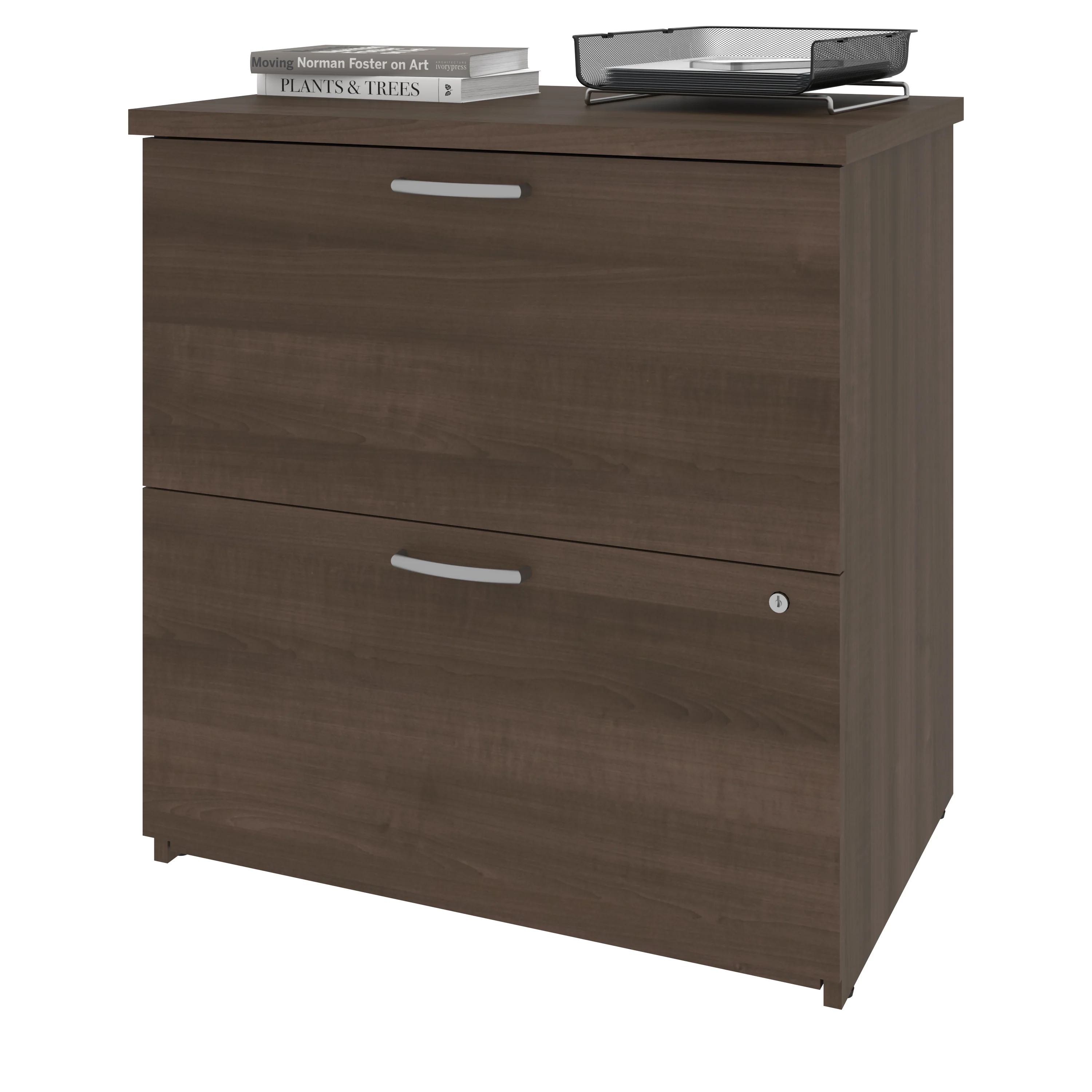 28" Antigua Locking File Cabinet with Dainty Hardware - Image 2