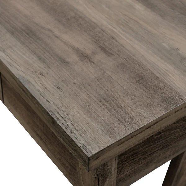 46" Gray Woodgrain A-Frame Desk - Image 3