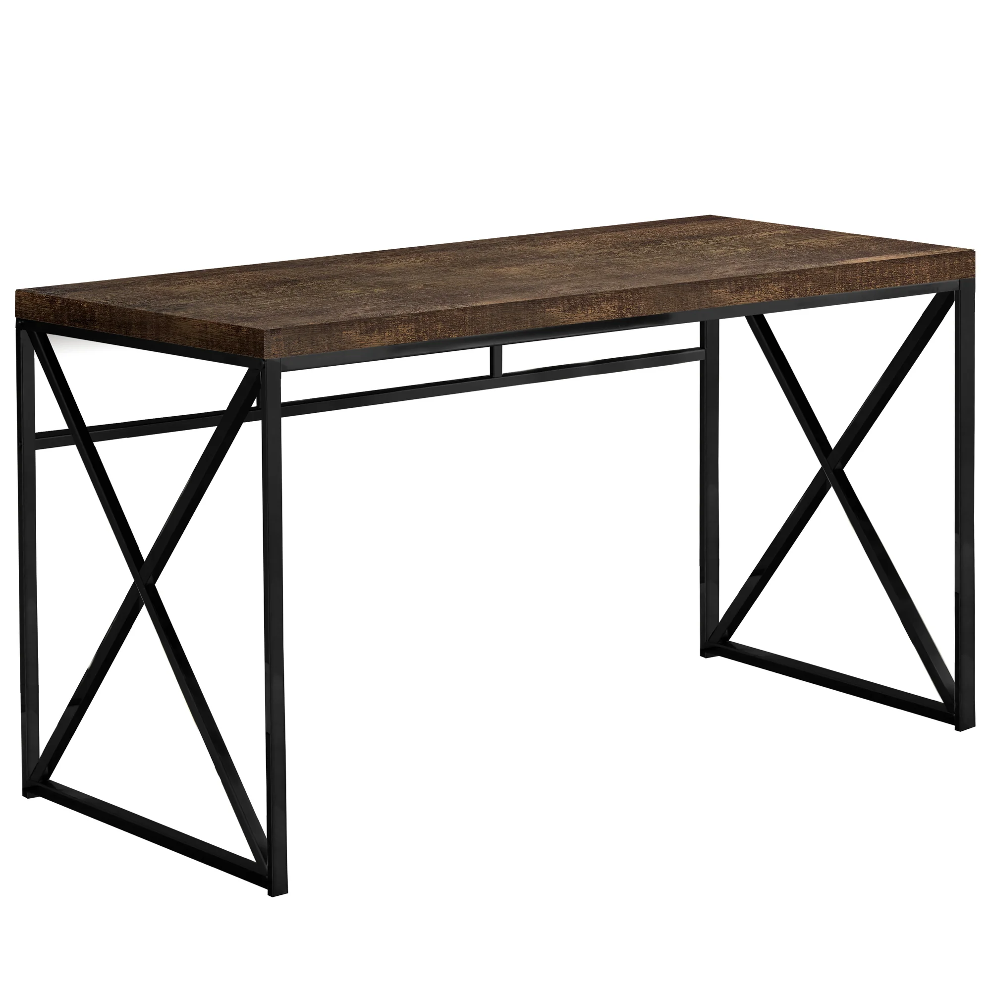 47" Barn-Style Desk in Reclaimed Brown Wood - Image 2