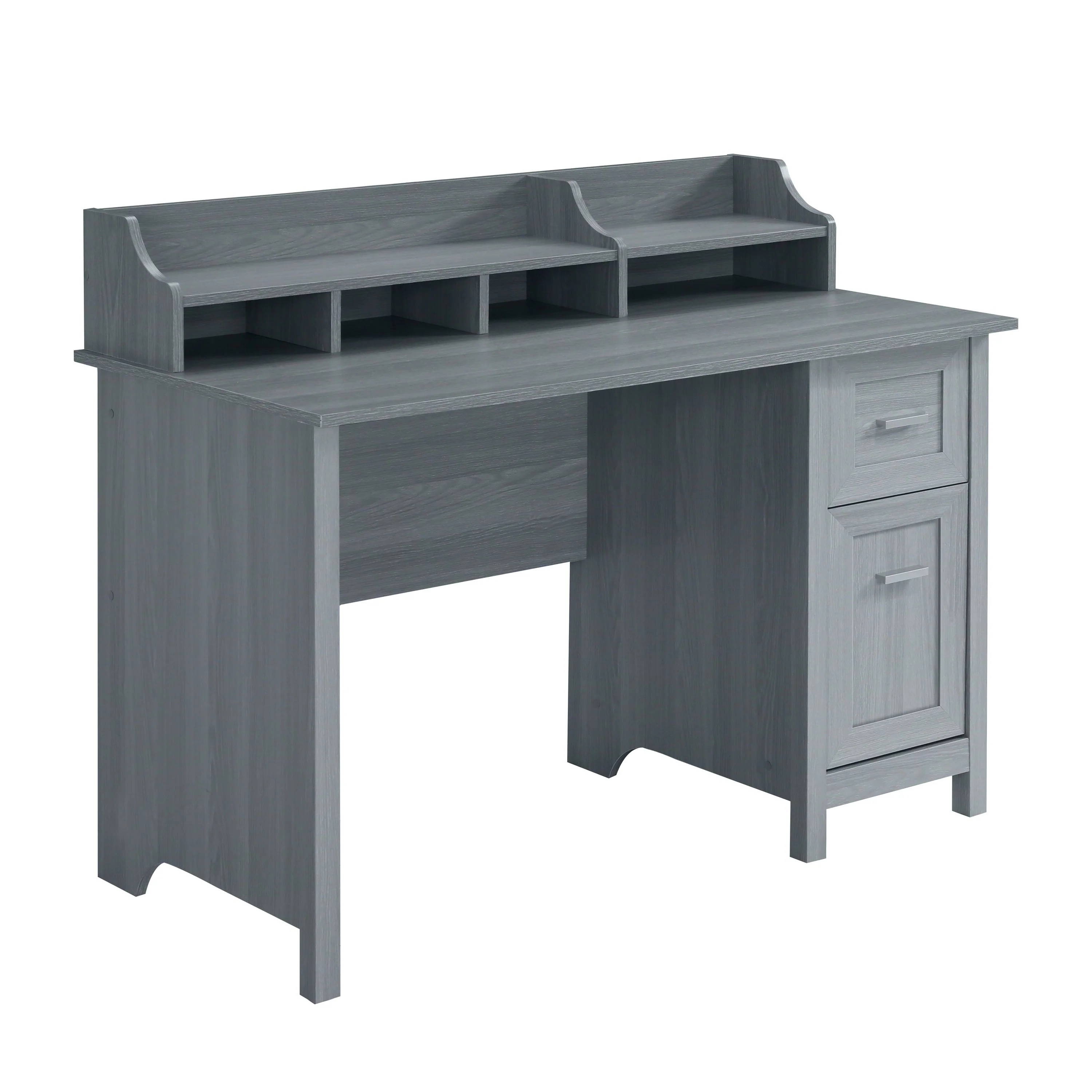 47" Secretary-Style Desk in Gray - Image 3