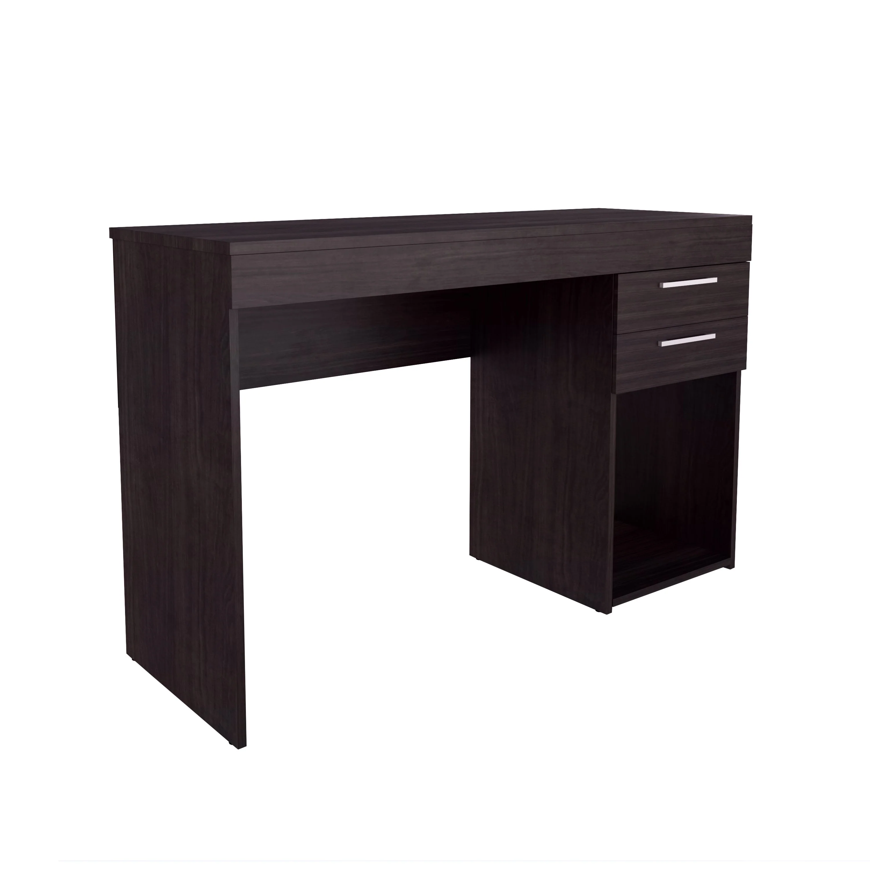 48" Espresso Corner Desk with Built-in File - Image 3