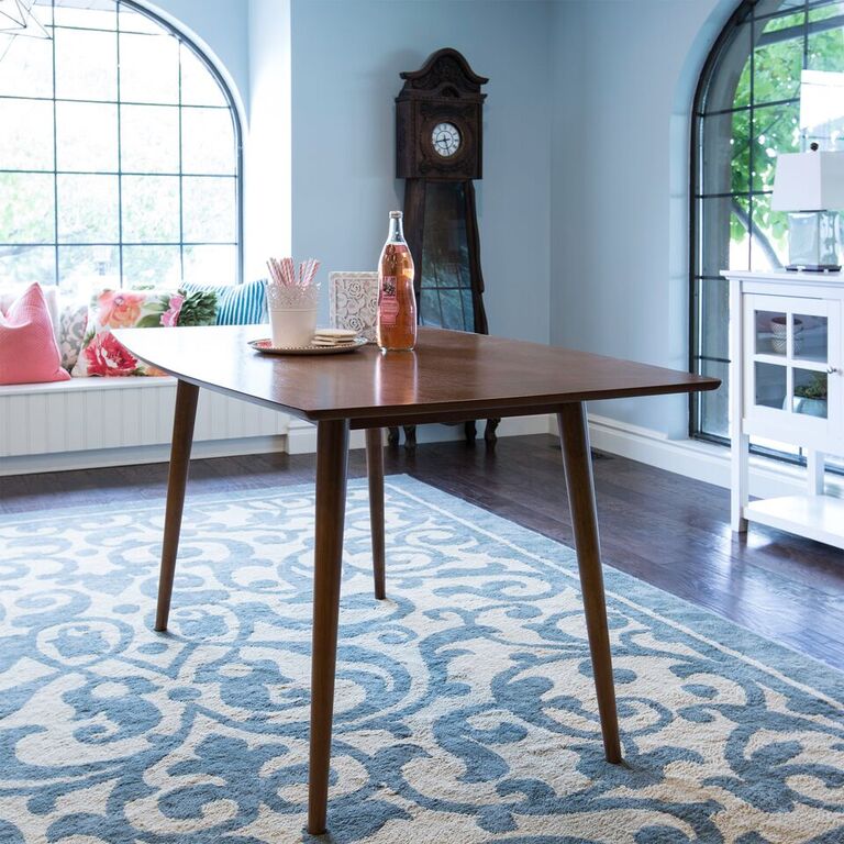 60" Contemporary Desk with Mid-Century Styling - Image 3