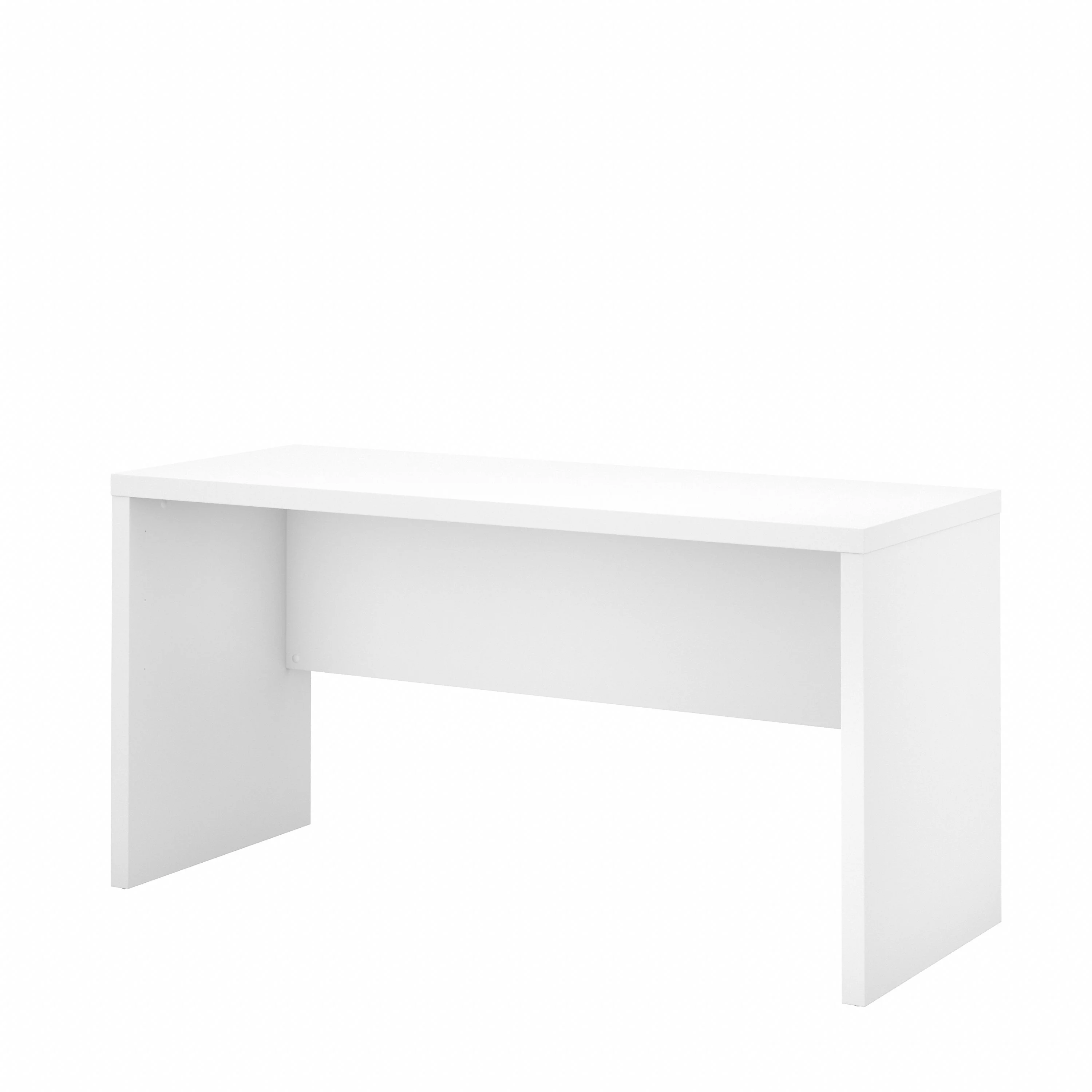 60" Modern Premium Office Desk in Pure White - Image 2