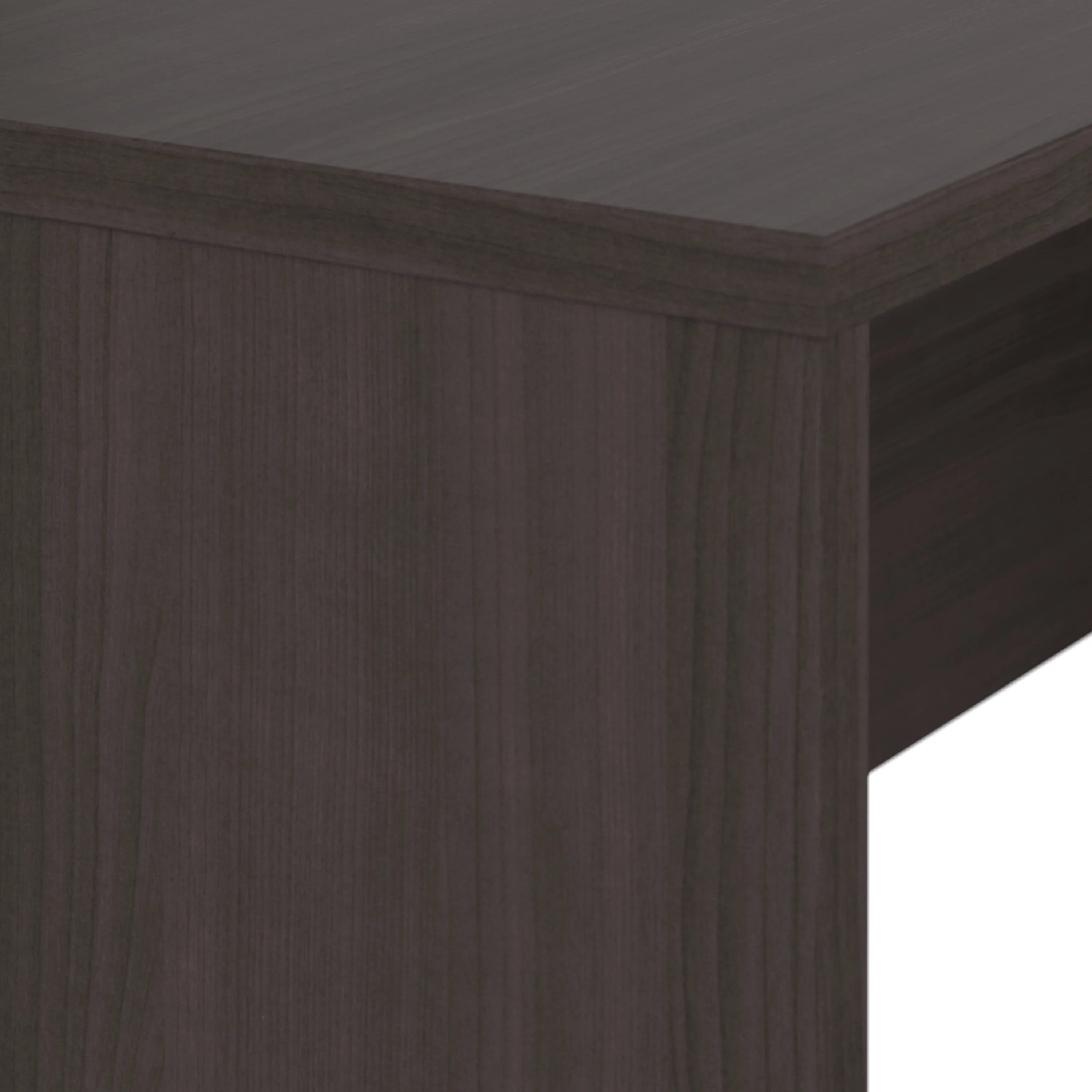 60" Modern Office Desk with Privacy Panel in Storm Gray - Image 3