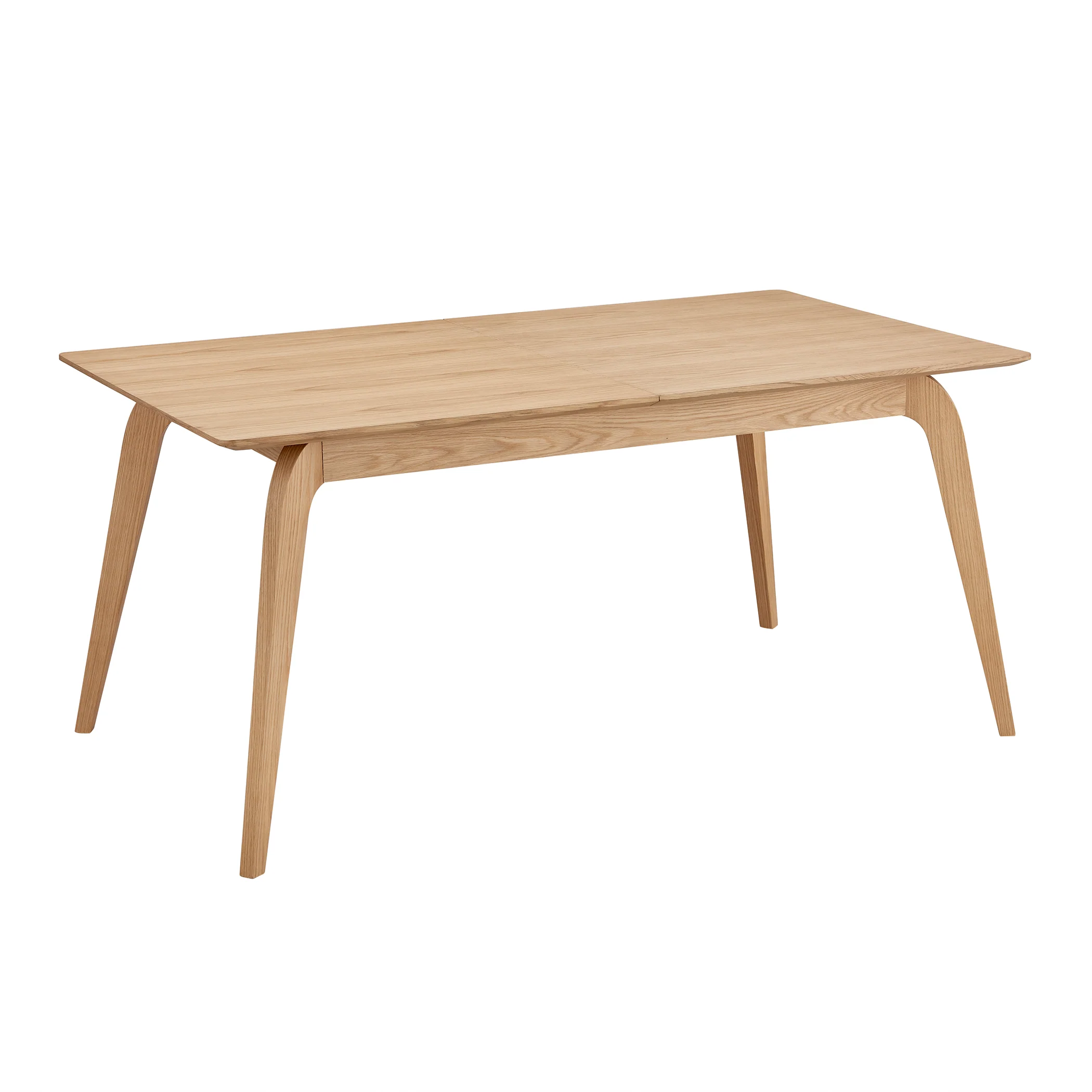 63"-83" Extending Conference Table with Oak Veneer and Solid Wood Frame