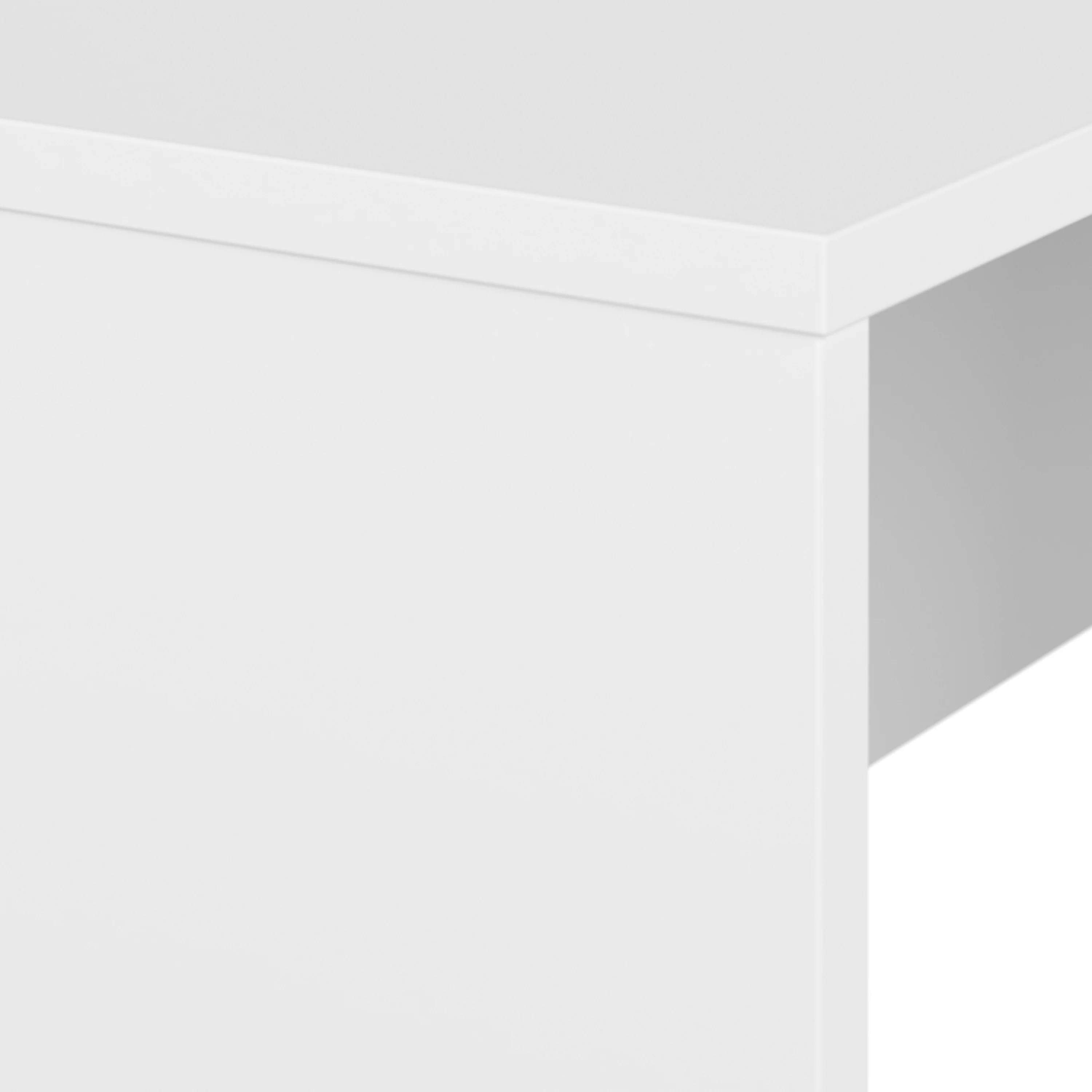 72" Premium Modern Office Desk with Privacy Panel in White - Image 3