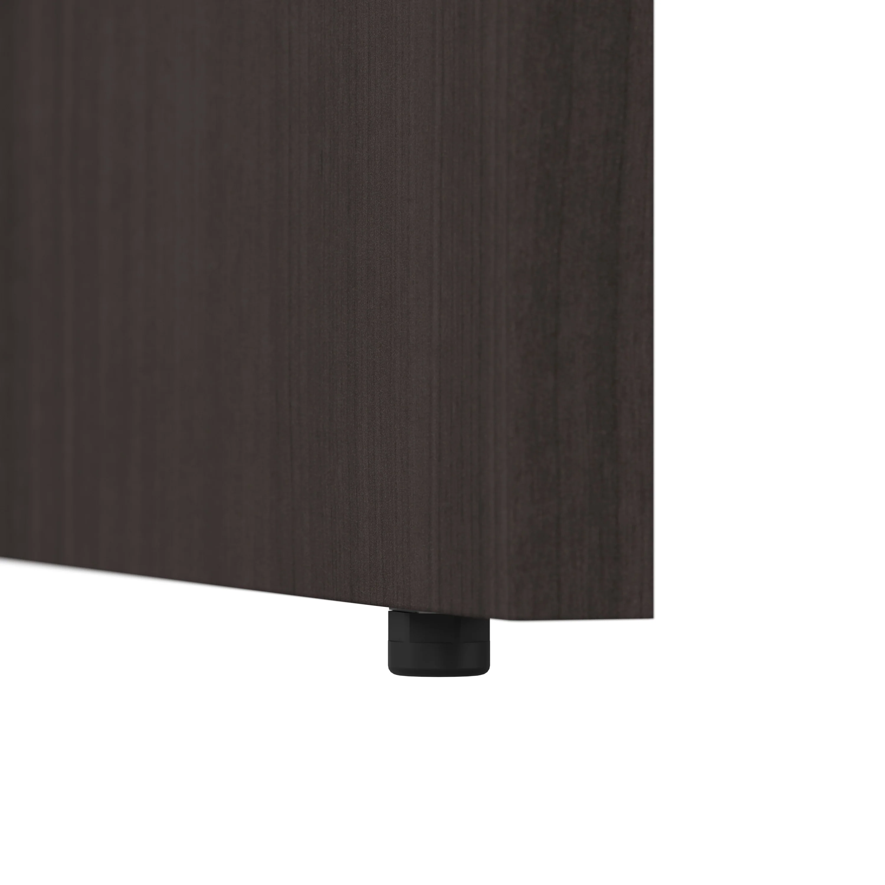 72" Modern Office Desk with Privacy Panel in Storm Gray - Image 4