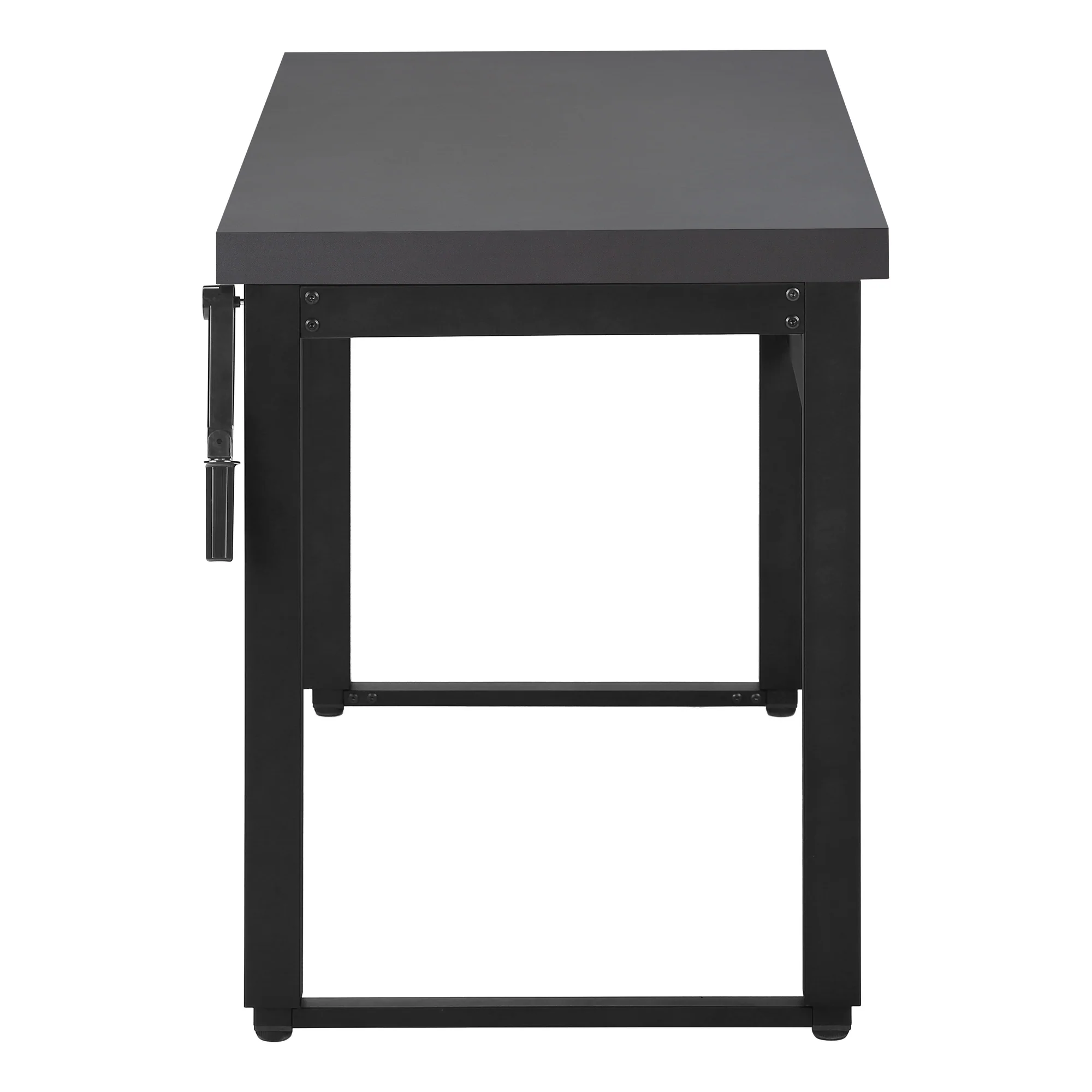 Adjustable Height 47" Grey Home Office Desk - Image 10