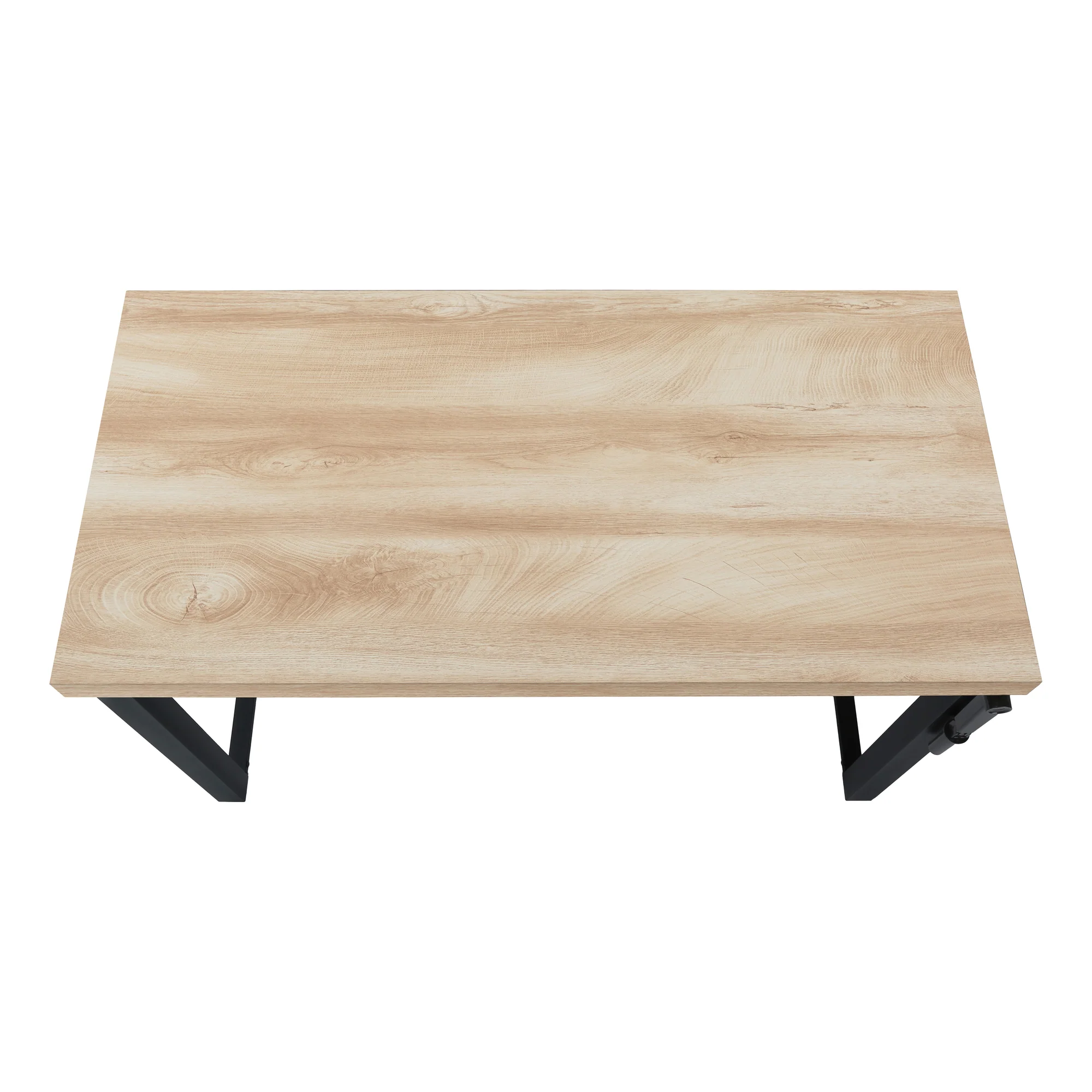 Adjustable Height 47" Natural Home Office Desk - Image 8