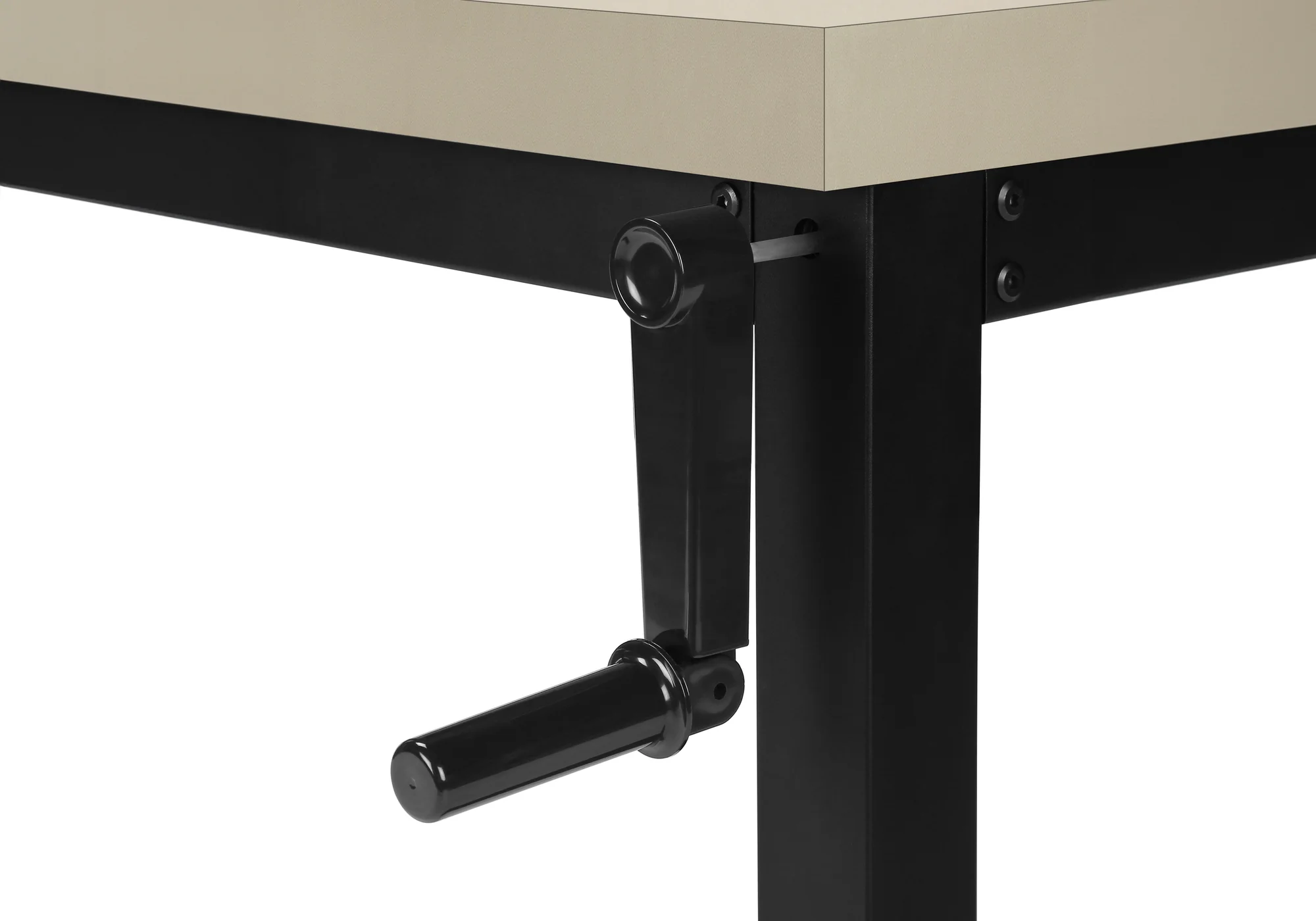 Taupe Adjustable Height 47" Home Office Desk - Image 11