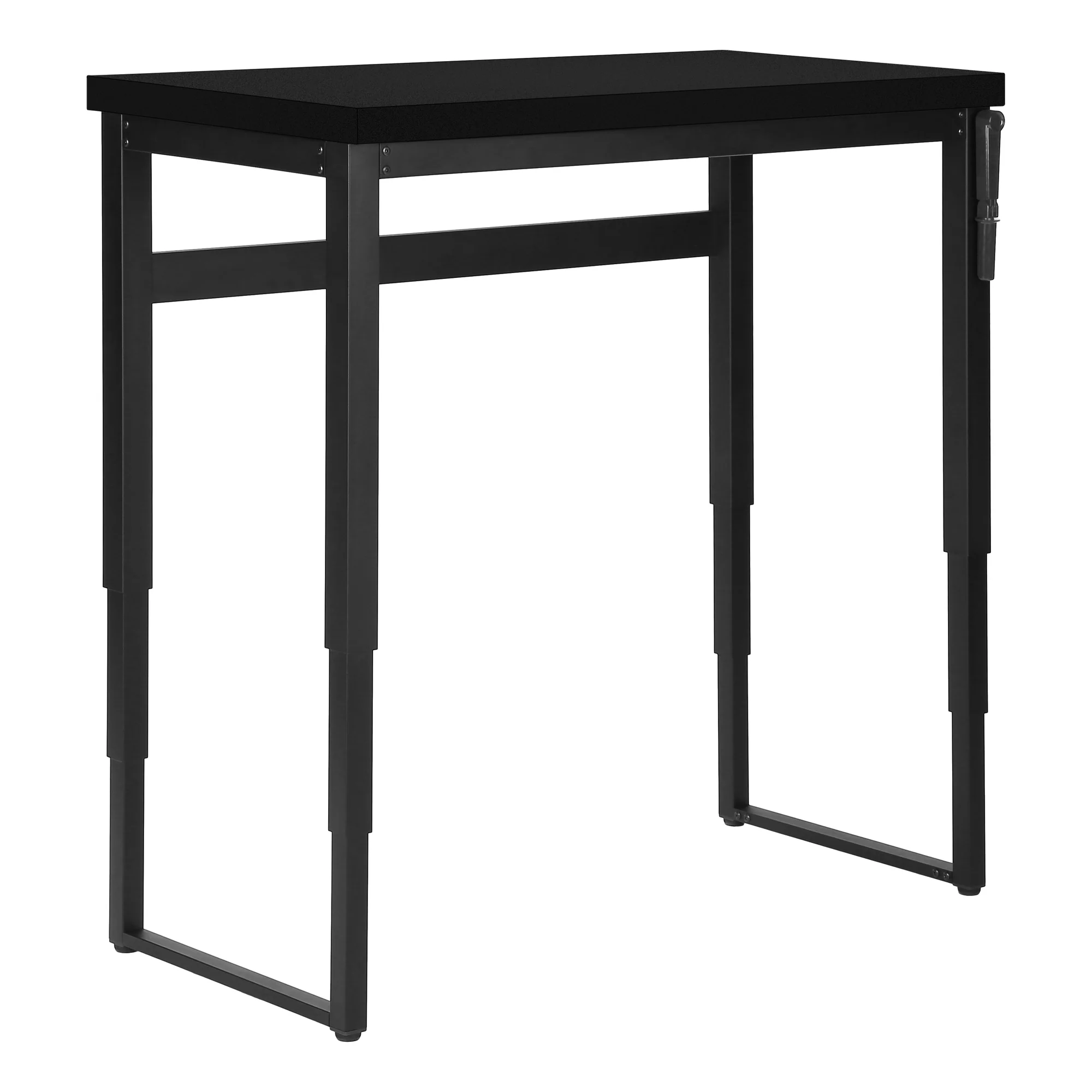 Black Adjustable Height 47" Home Office Desk - Image 6