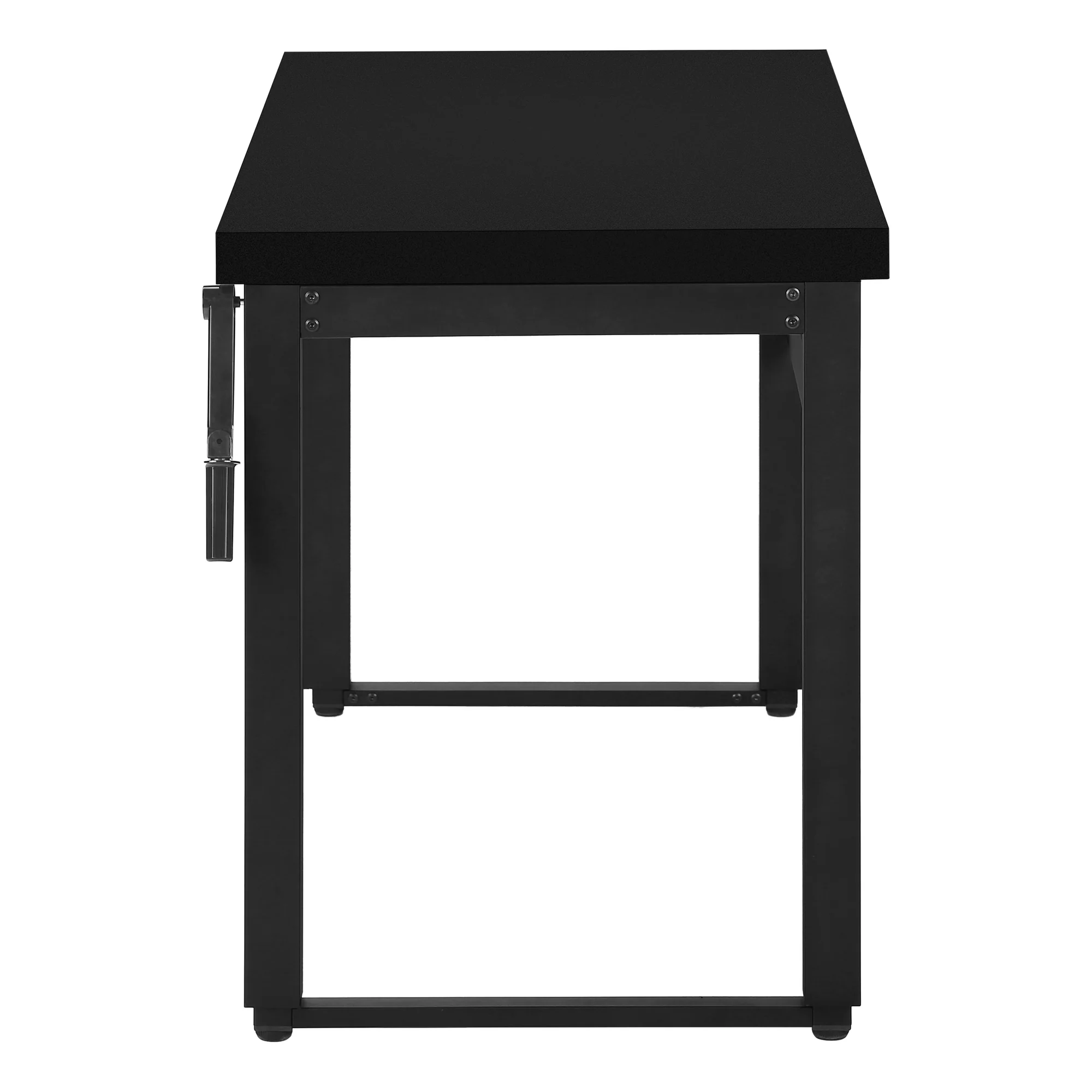 Black Adjustable Height 47" Home Office Desk - Image 8