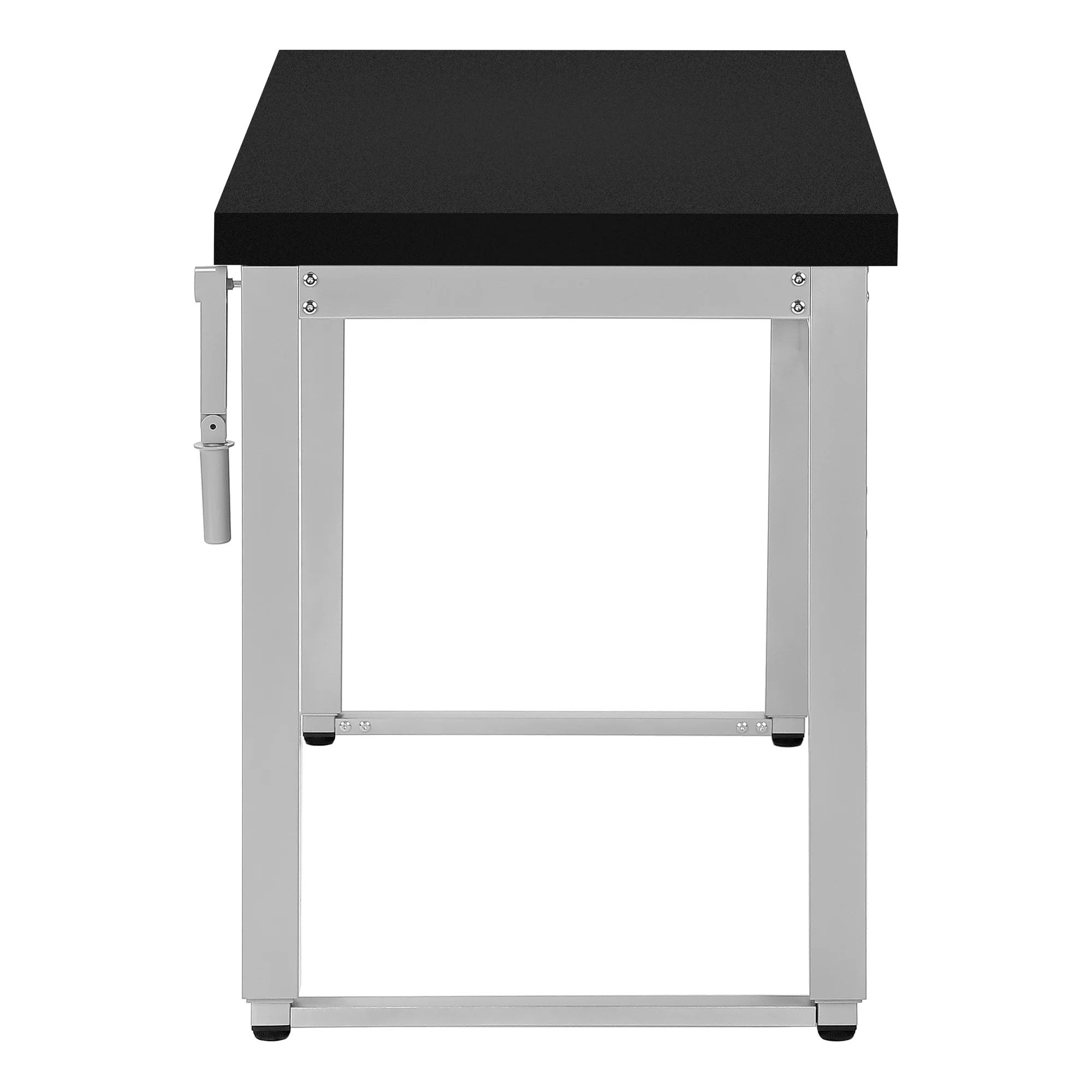 Black and Grey Adjustable Height 47" Home Office Desk - Image 11