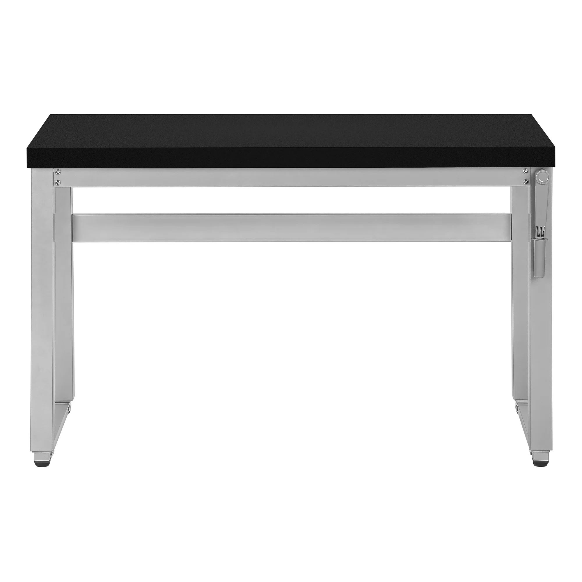 Black and Grey Adjustable Height 47" Home Office Desk - Image 5