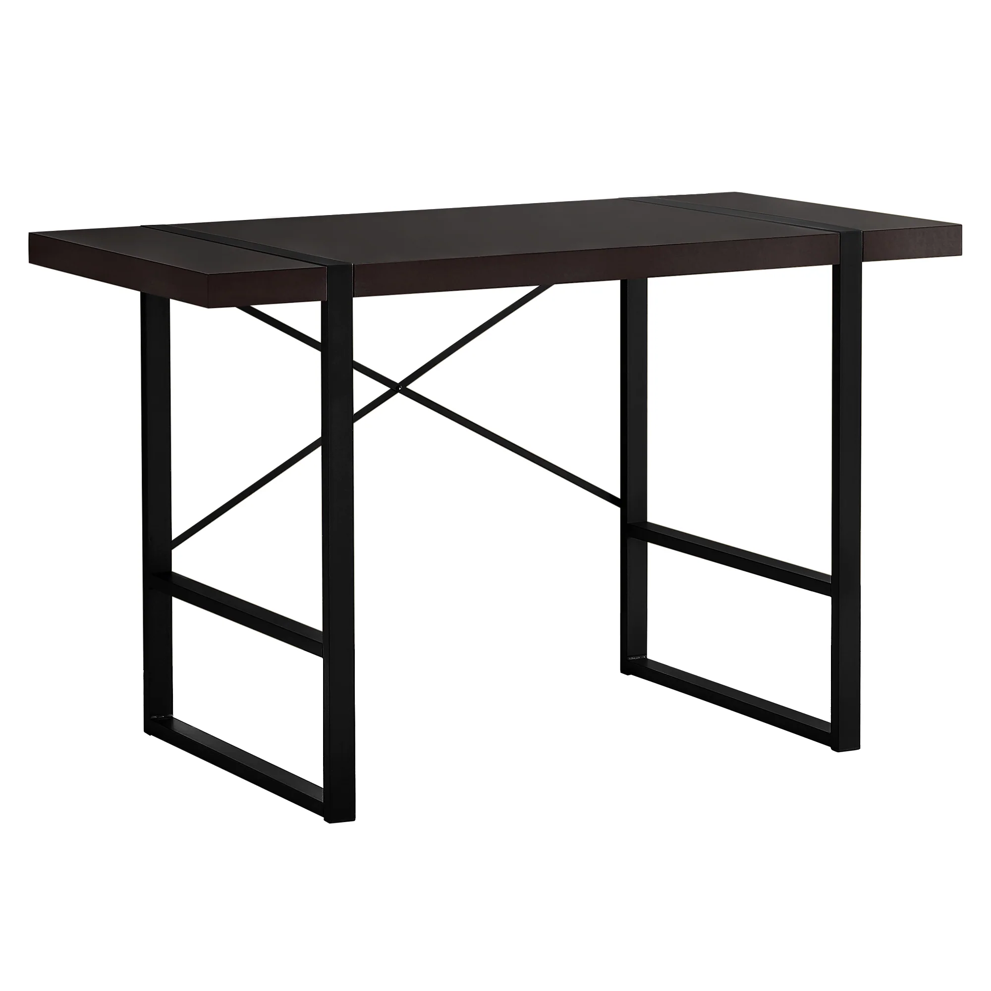 Boxcar Desk in Espresso and Black - Image 2