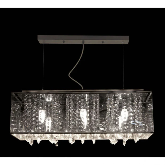 Dramatic Crystalline Ceiling Lamp - Image 5
