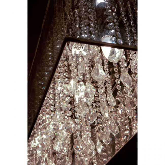 Dramatic Crystalline Ceiling Lamp - Image 6