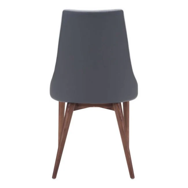 Classic Dark Gray Wingback Guest or Conference Chair (Set of 2) - Image 4