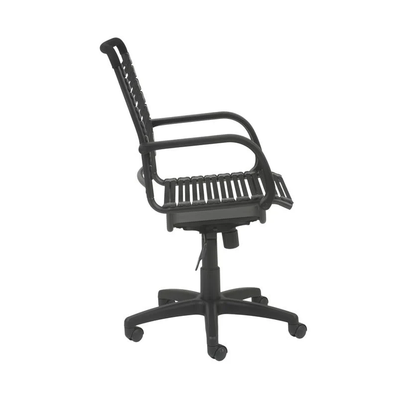 Modern Black Office Chair with Bungee Supports - Image 3