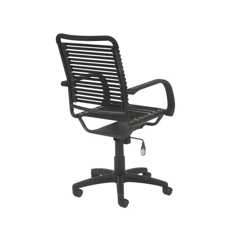 Modern Black Office Chair with Bungee Supports - Image 4