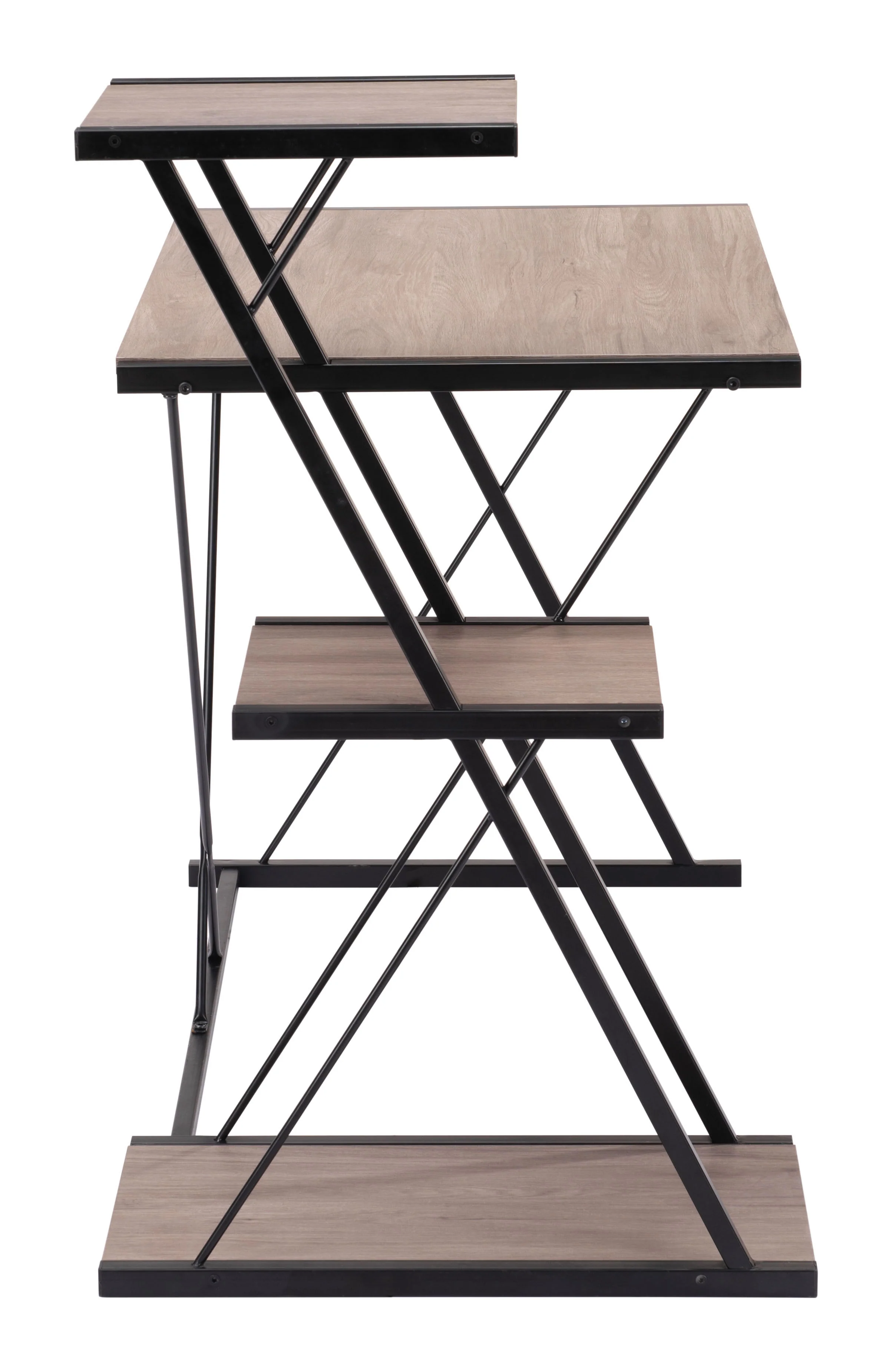 51" Modern Three-Tier Minimal Urban Desk - Image 3