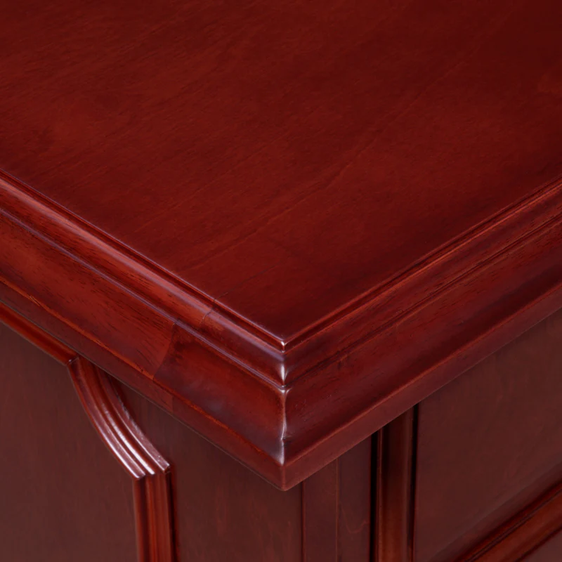 Prestige Collection Premium 36" Locking Lateral File in Hand-Rubbed Mahogany - Image 3