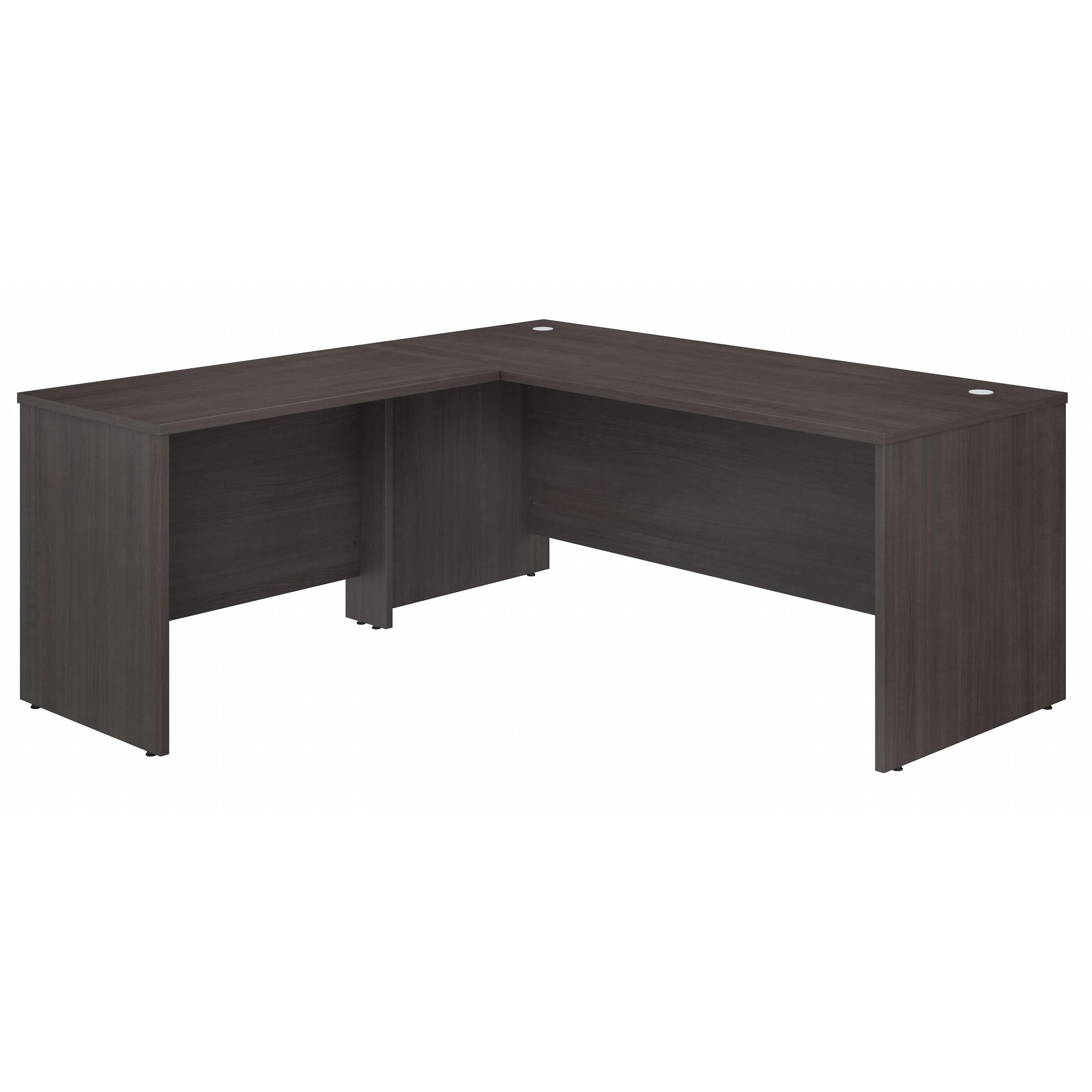Storm Gray 72" x 72" L-shaped Reversible Office Desk - Image 2