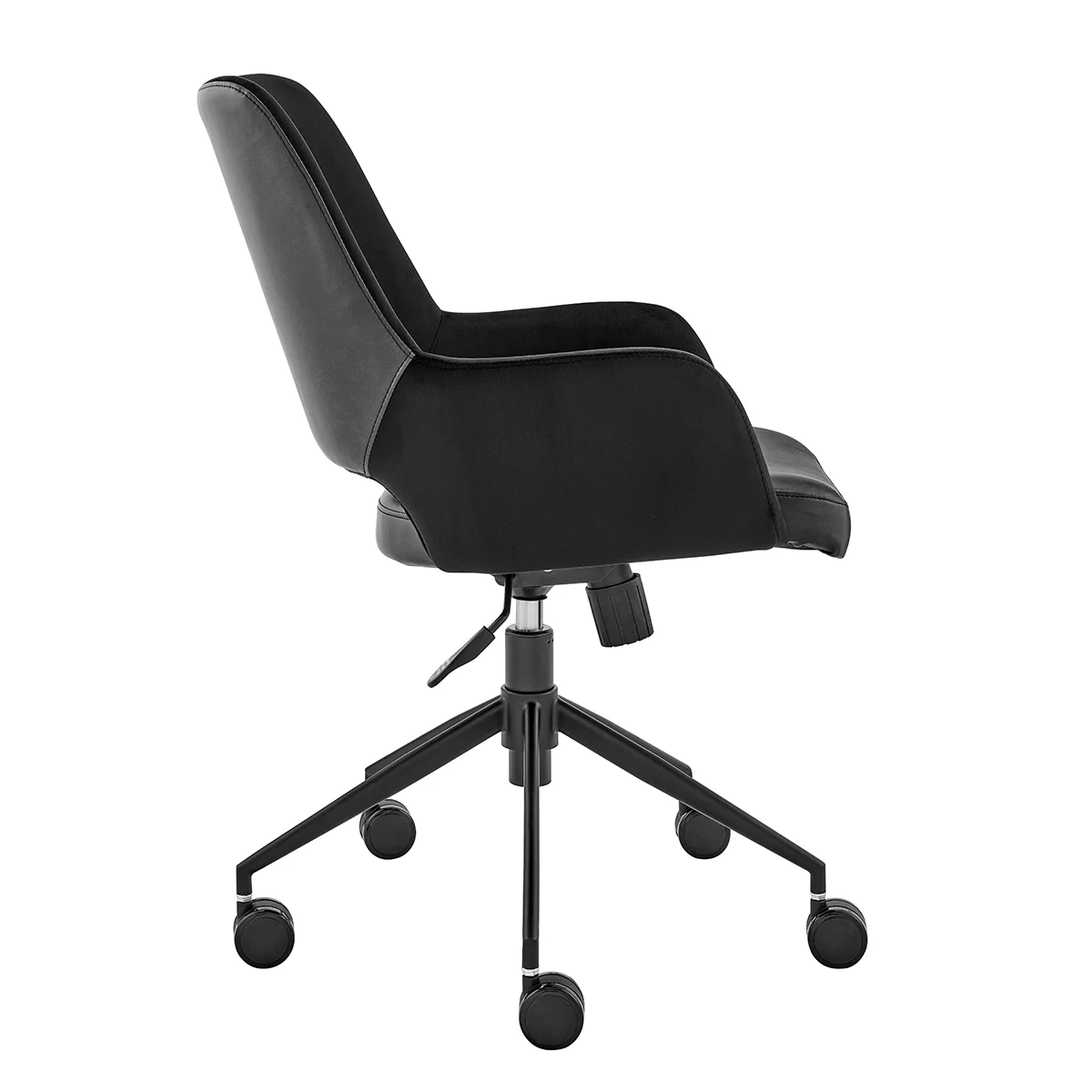Tilting Office Chair in Black - Image 2
