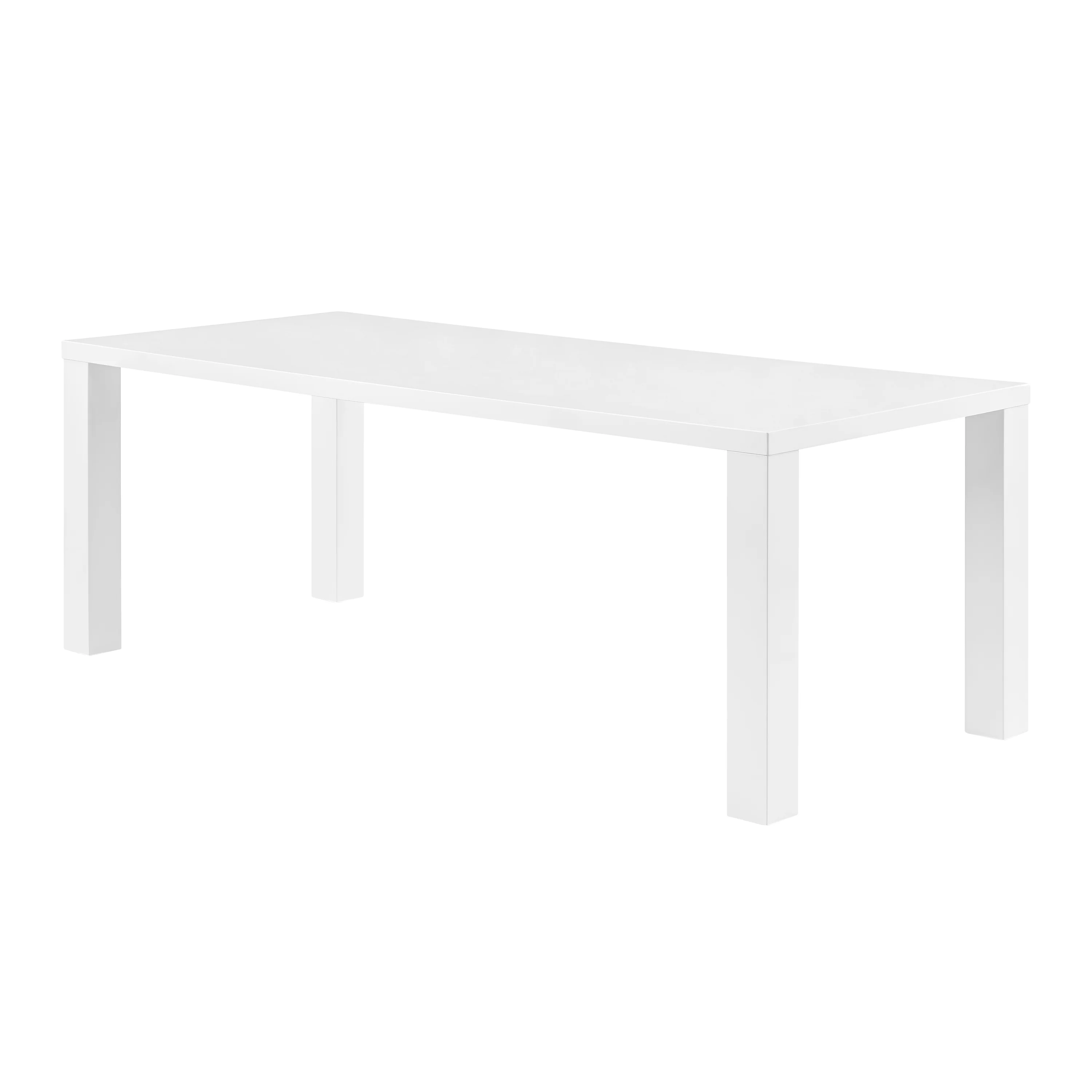 White Rectangle 84.5" Conference Table - Image 2
